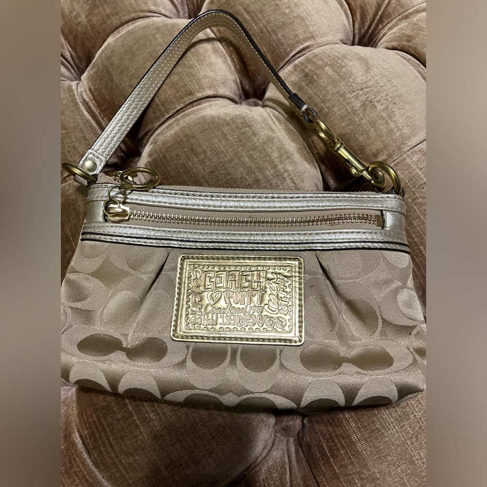 Gold Clutch bag